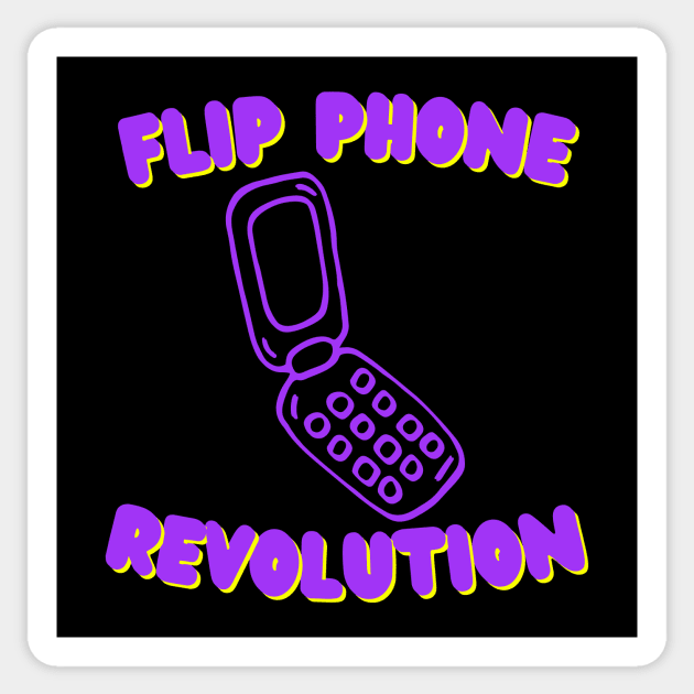 Flip Phone Revolution 3 Sticker by Dreanpitch